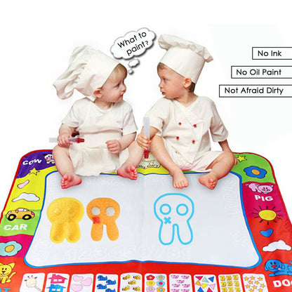 80 x 60cm Baby Kids Add Water with Magic Pen Doodle Painting Picture